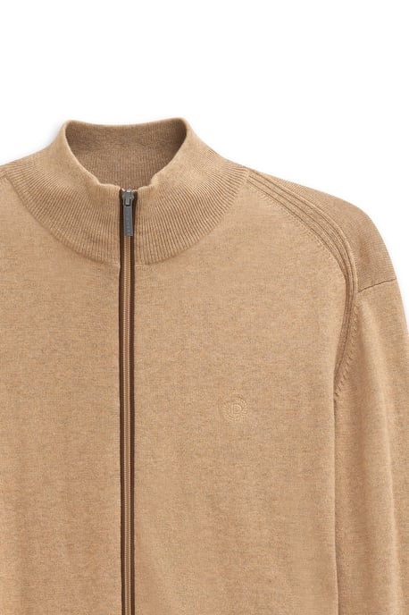 Bugatti Herren Strickjacke mit Reißverschluss und Stehkragen - Image 4