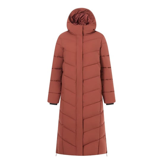Regatta Womens/Ladies Eloria Long Length Padded Jacket (Dark Cherry) - Image 1