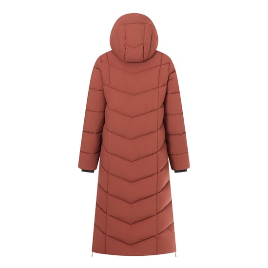 Regatta Womens/Ladies Eloria Long Length Padded Jacket (Dark Cherry) - Image 2