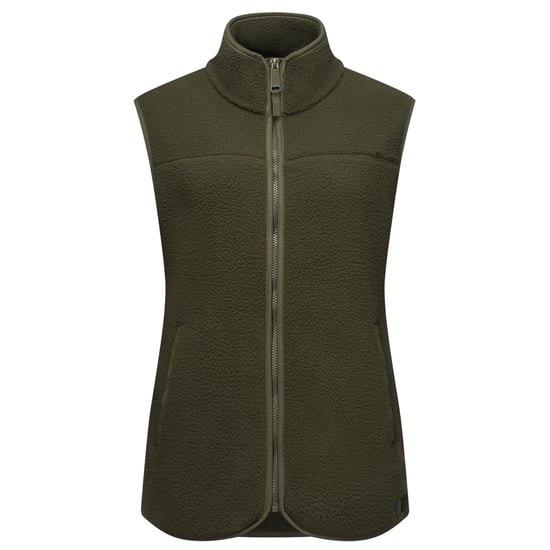 Regatta Womens/Ladies Frankie Borg Body Warmer (Dark Khaki) - Image 2