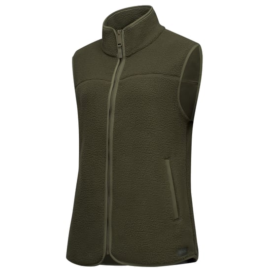 Regatta Womens/Ladies Frankie Borg Body Warmer (Dark Khaki) - Image 5