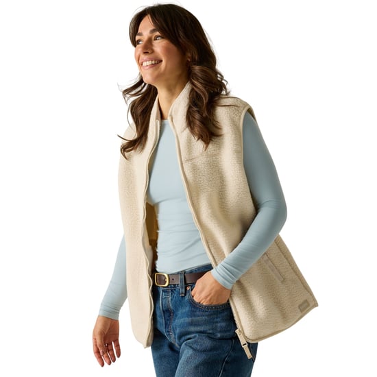 Regatta Womens/Ladies Frankie Borg Body Warmer (Light Vanilla) - Image 1
