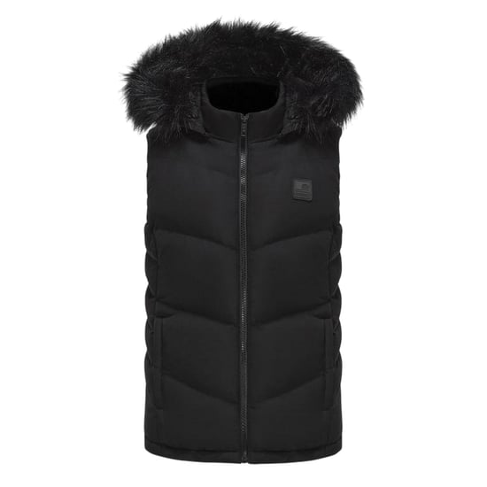 SoulCal Womens/Ladies Zip Pocket Gilet (Black) - Image 1