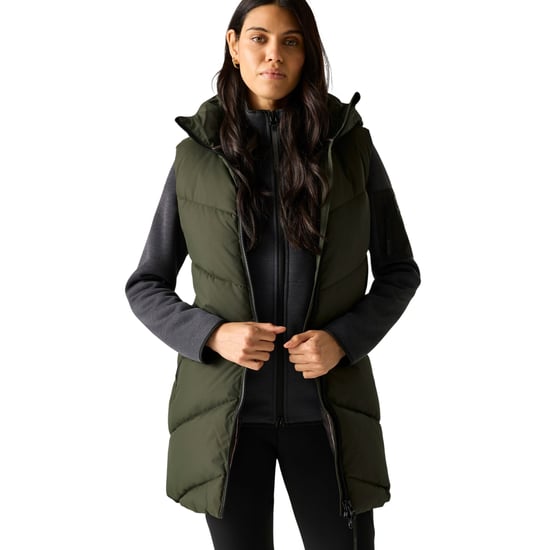 Regatta Womens/Ladies Merida Body Warmer (Dark Khaki) - Image 3