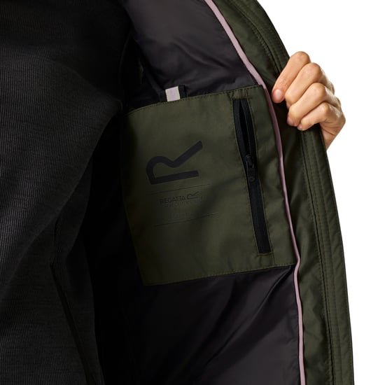 Regatta Womens/Ladies Merida Body Warmer (Dark Khaki) - Image 6