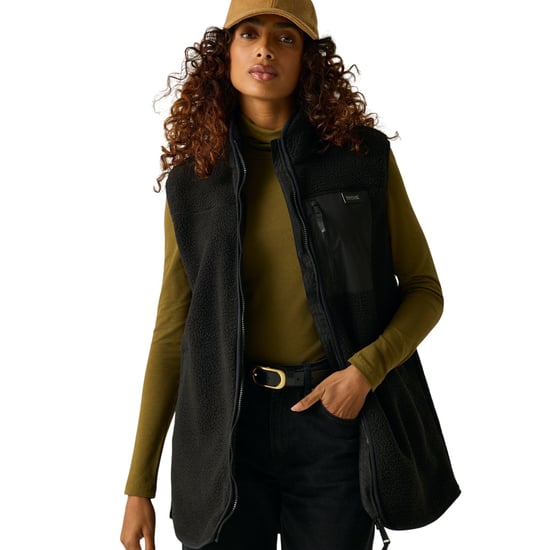 Regatta Borg longline bodywarmer voor dames (Zwart) - Image 5