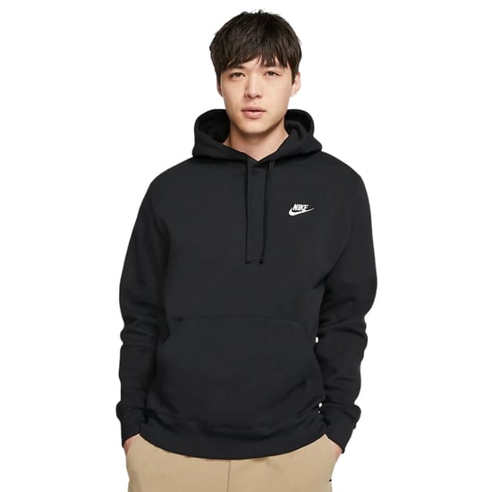 Nike Sportswear Club Fleece Pullover Black Hoodie - Image 3