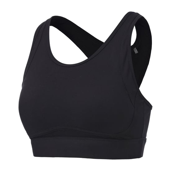 LA Gear Sportbeha voor dames met nauwsluitende pasvorm (Zwart) - Image 3