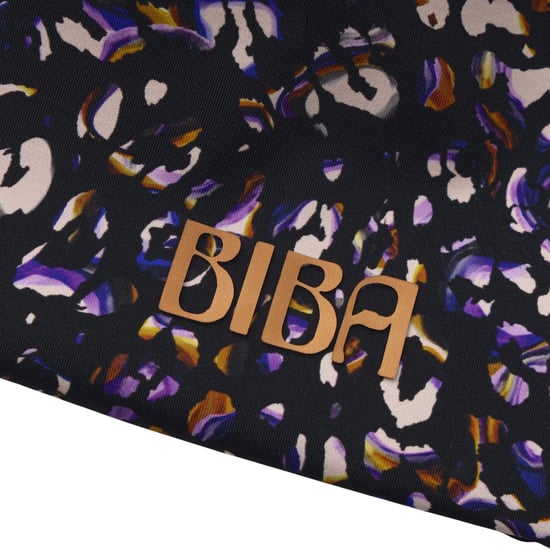Biba Sportbeha voor dames met V-hals en luipaardprint uit de Move-collectie (Zwart) - Image 3