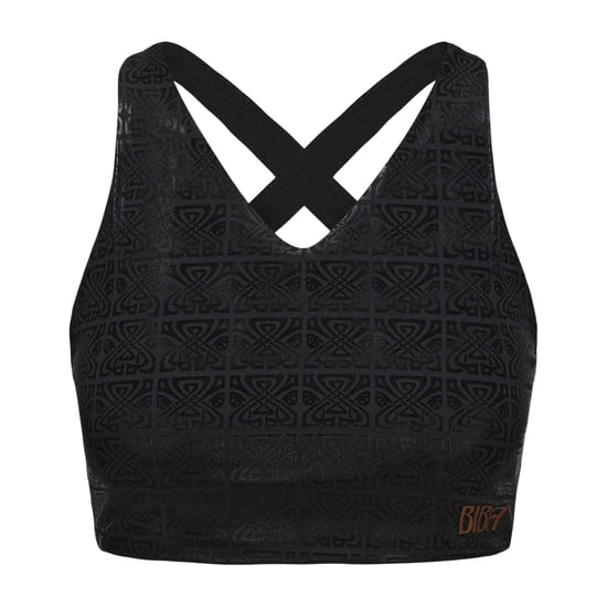 Biba Sportbeha met V-hals voor dames uit de Move-collectie (Zwart) - Image 1