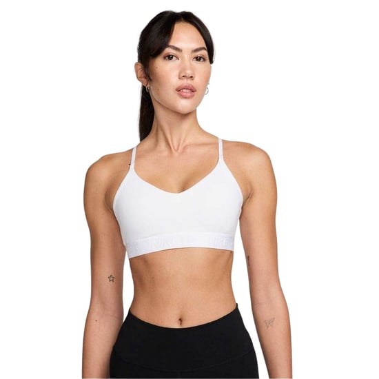 Nike Indy Light Support sportbeha voor dames (Wit) - Image 2