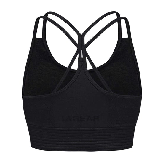 LA Gear Dames/Dames Naadloze Sportbeha (Zwart) - Image 2