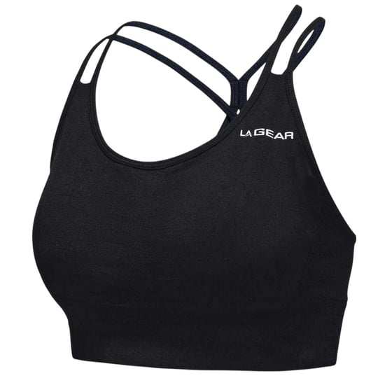 LA Gear Dames/Dames Naadloze Sportbeha (Zwart) - Image 4