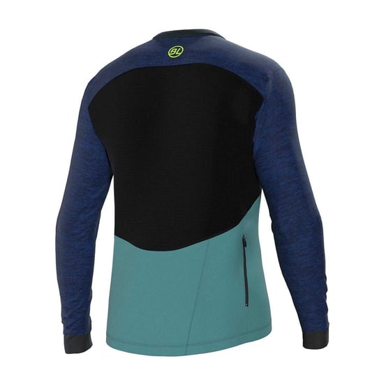 Bicycle Line Fietsshirt voor heren met Agordo-logo (Navy/Teal) - Image 2