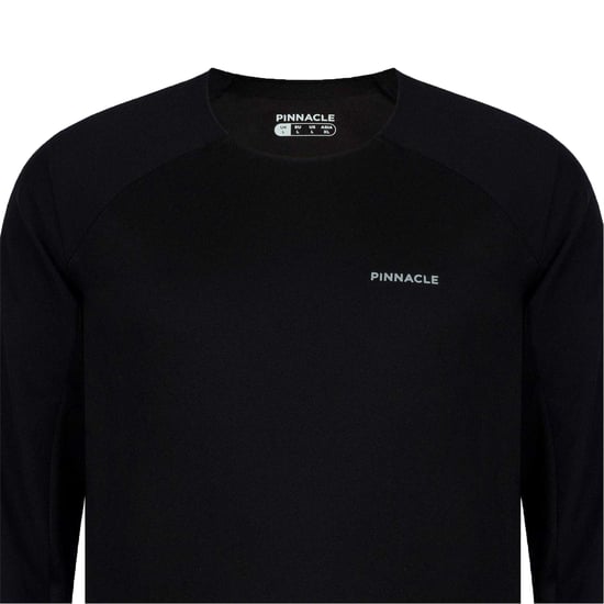 Pinnacle MTB-fietsshirt met lange mouwen voor heren (Zwart) - Image 4