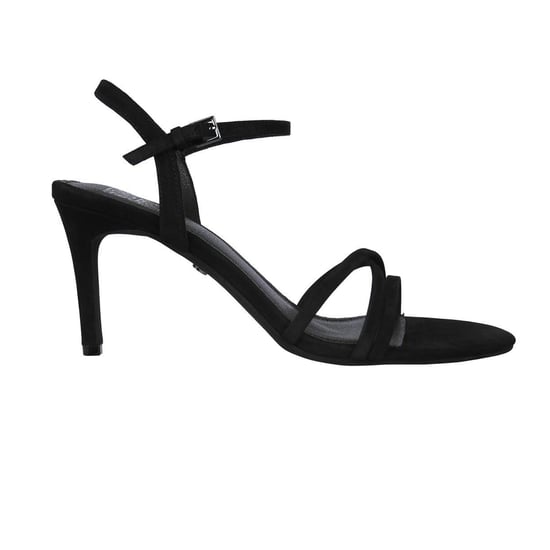 Biba Leren sandalen met naaldhak voor dames (Zwart) - Image 1