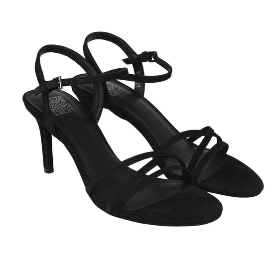 Biba Leren sandalen met naaldhak voor dames (Zwart) - Image 4