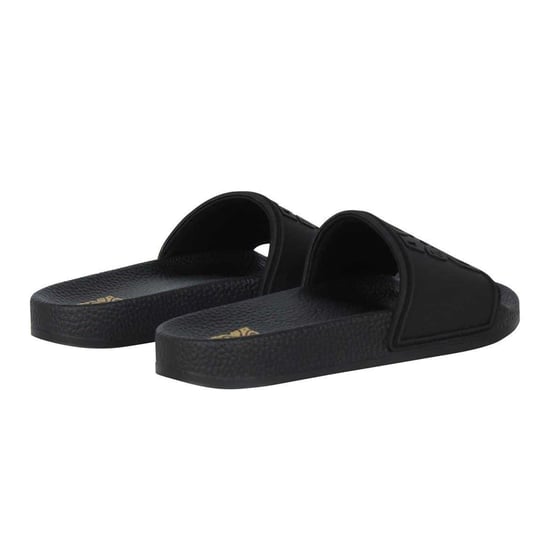 Biba Biba strandpantoffels voor dames met rubberen, gewatteerde bandjes (Zwart) - Image 2