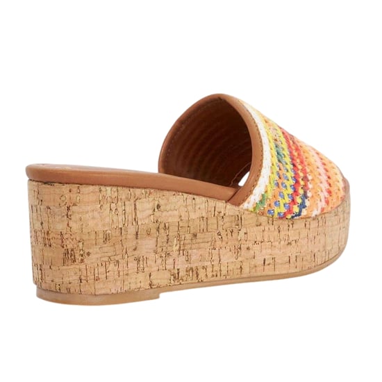 Dune London Kissess-sandaler med kilklack för kvinnor/damer (Flerfärgad) - Image 2