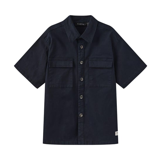 Firetrap Kinder-T-shirt met korte mouwen en zakjes (Marine) - Image 1