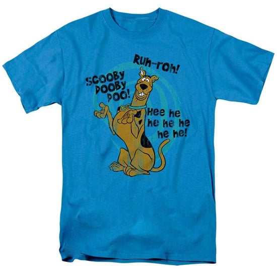 Scooby Doo Quote T-shirt voor volwassenen (Turquoise) - Image 1