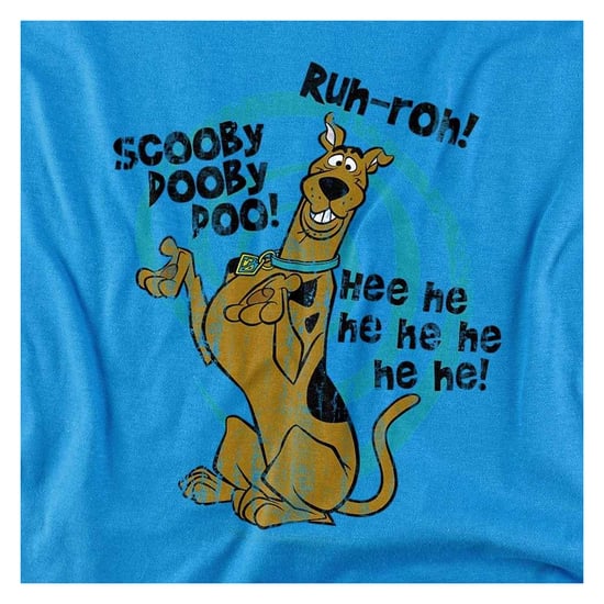 Scooby Doo Quote T-shirt voor volwassenen (Turquoise) - Image 2