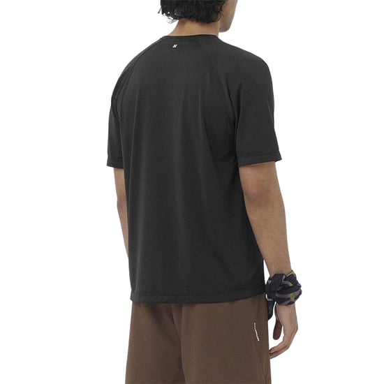 Salomon Heren-T-shirt met korte mouwen, model Core Regular (Zwart) - Image 4