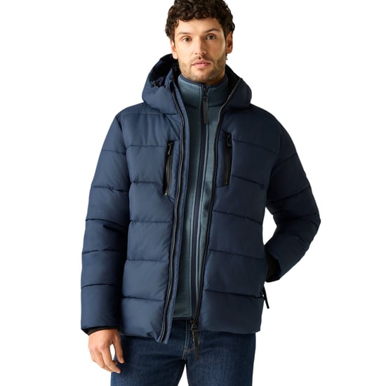 Regatta Mens Layska Padded Jacket (Navy) - Image 1