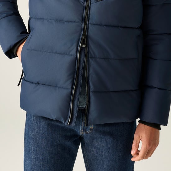 Regatta Mens Layska Padded Jacket (Navy) - Image 6