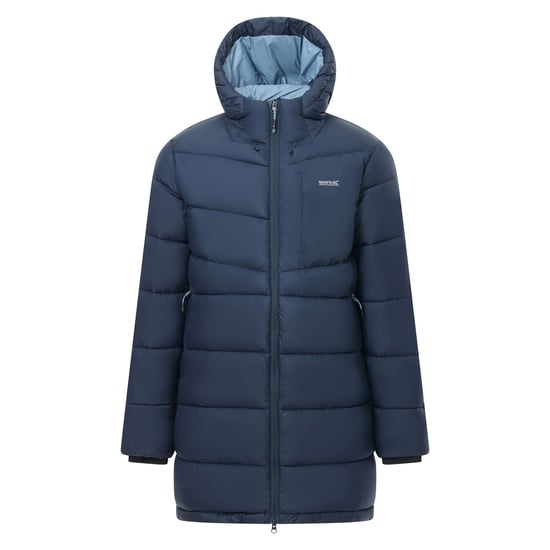 Regatta Mens Browen Padded Jacket (Navy/Dusky Blue) - Image 2