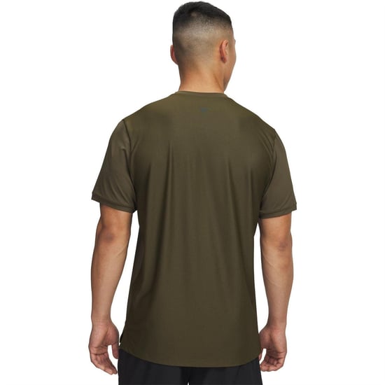 Under Armour Heren Project Rock T-Shirt (Groen) - Image 2