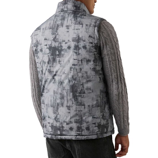 Reebok Mens Reversible Gilet (Charcoal) - Image 4