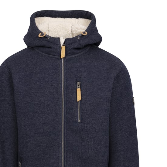 Trespass Mens Truther Marl Jacket (Navy Marl) - Image 3
