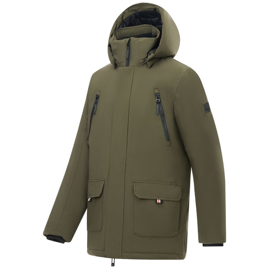 Regatta Waterdichte, geïsoleerde herenjas in de kleur Marron (Donkere Khaki) - Image 3