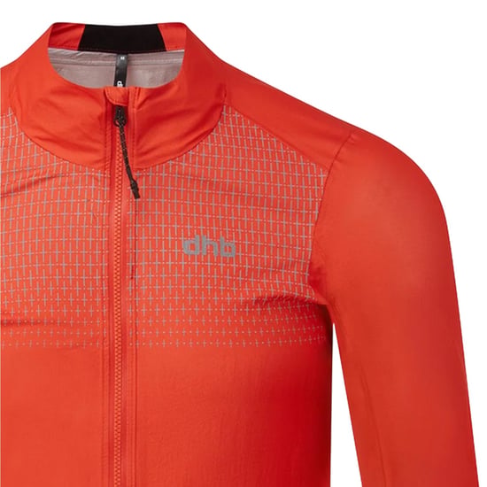 dhb Aeron reflecterend, waterdicht fietsjack voor heren (Rood) - Image 4