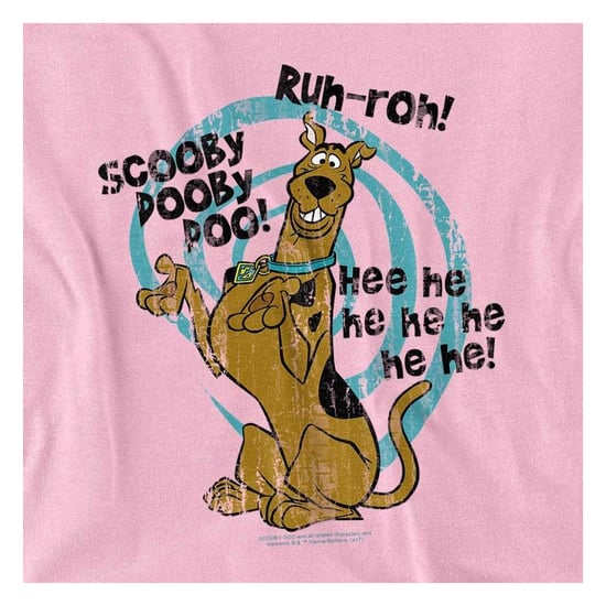 Scooby Doo Quote T-shirt voor volwassenen (Roze) - Image 3