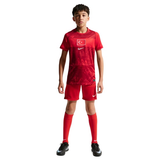 Nike Voetbalshirt voor kinderen, Turkije 2026 (Rood/Wit) - Image 1