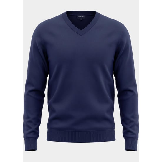 Bos Bright Blue Pullover heren v-hals 263/8189 navy - Image 5