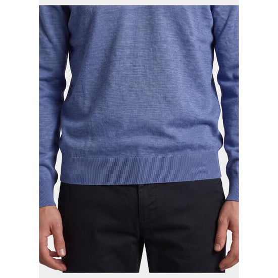 Bos Bright Blue Pullover heren v-hals 263/8159 indigo - Image 4