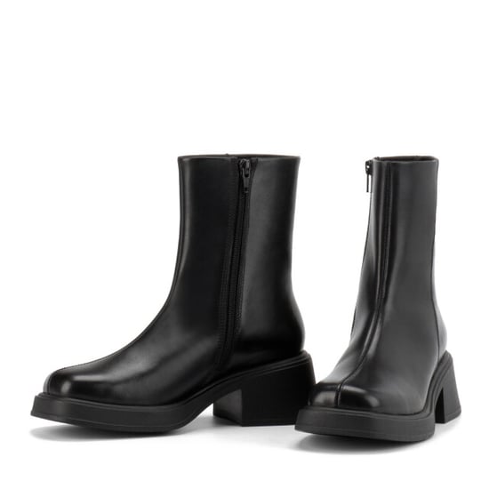 Vagabond Dorah black enkellaars met hak dames - Image 5