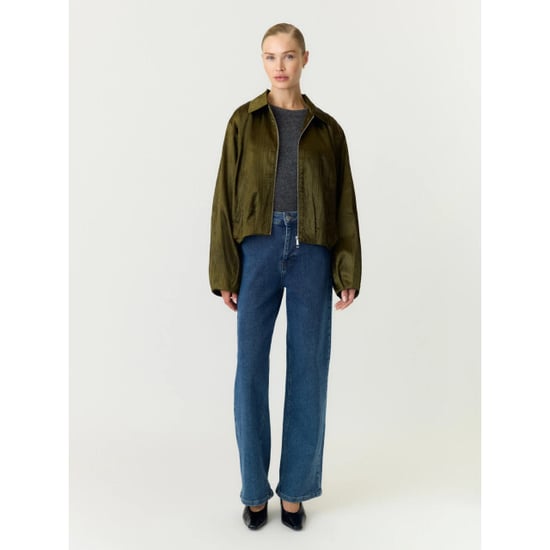 YAS Tira ls bomber jacket s. dark olive - Image 4