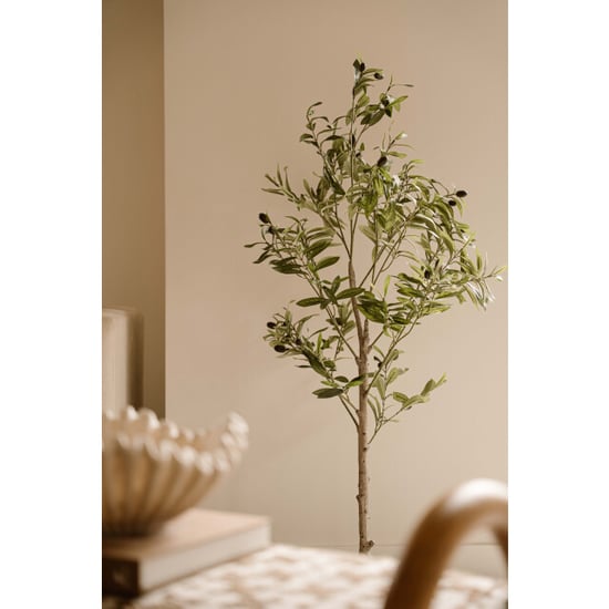 Indore Home Indore silva olijfboom kunstplant 120 cm – mediterrane kunstboom - Image 3