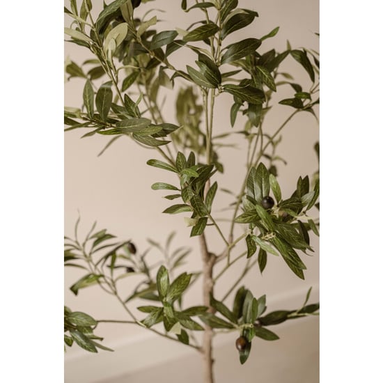Indore Home Indore silva olijfboom kunstplant 120 cm – mediterrane kunstboom - Image 4