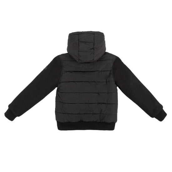 Firetrap Gewatteerd jack met capuchon voor jongens (Zwart) - Image 2