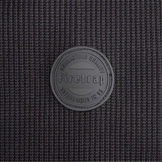 Firetrap Gewatteerd jack met capuchon voor jongens (Zwart) - Image 3