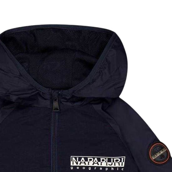 Napapijri Childrens/Kids Allori Water Repellent Regular Jacket (Marine Blue) - Image 3