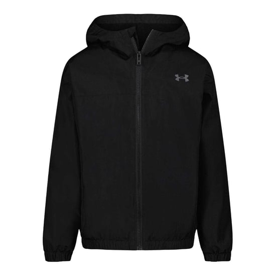 Under Armour Windjack met kleurblokken voor kinderen (Zwart) - Image 1