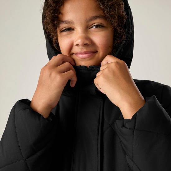 Regatta Childrens/Kids Elryse Quilted Padded Jacket (Black) - Image 5