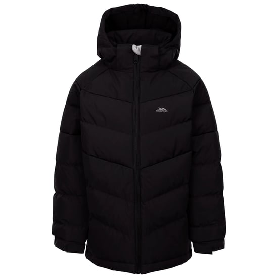 Trespass Gewatteerd kinder/kinderjack Aldery (Zwart) - Image 1