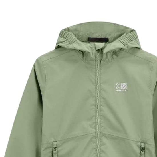 Karrimor Childrens/Kids Sierra Hooded Waterproof Jacket (Khaki Green) - Image 3